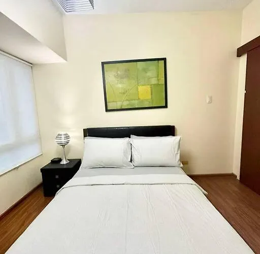 1bdrm At Makati W Balcony View Of Mnla Bay Apartment *